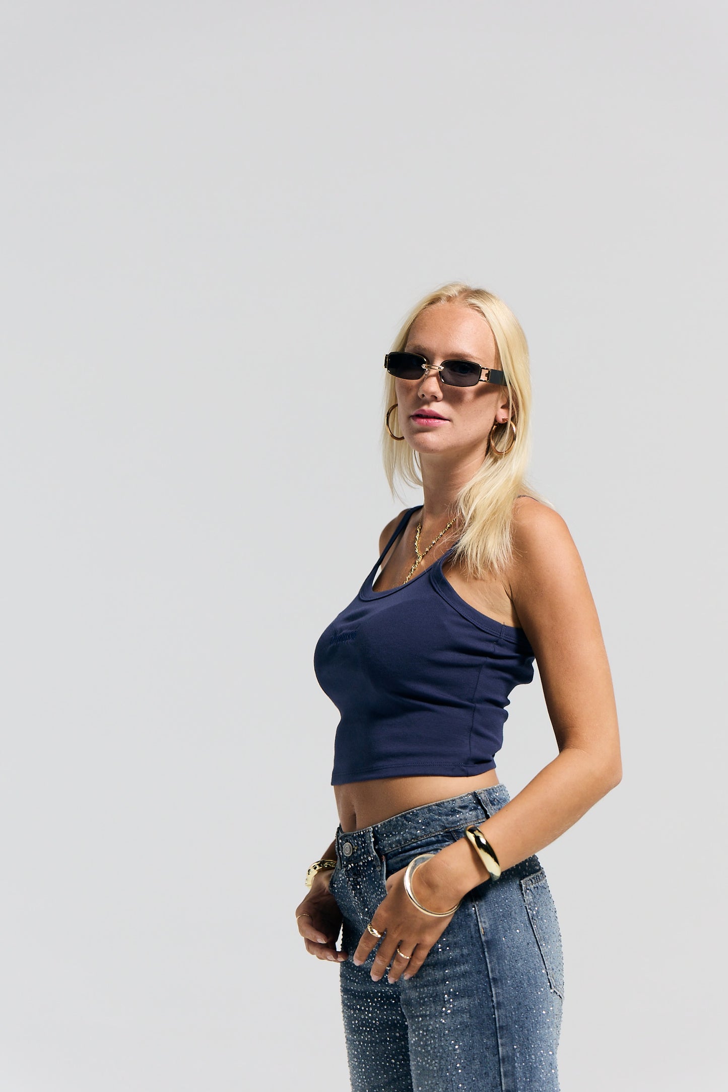 DI MASSA CROPPED BASIC TOPS