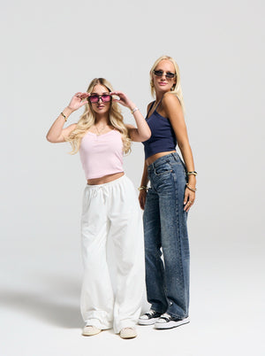 DI MASSA CROPPED BASIC TOPS