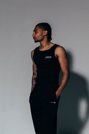 Tank Top - Black/White