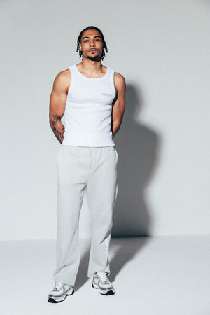 Tank Top - White/Grey