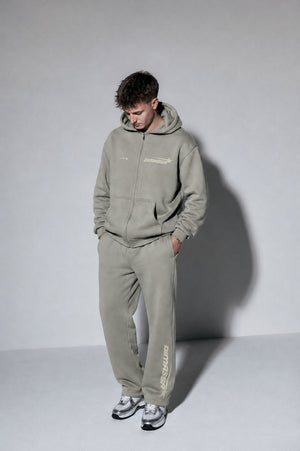ALL OLIVE ZIPPER